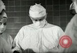Image of operating room surgery New York United States USA, 1948, second 9 stock footage video 65675020858