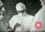 Image of operating room surgery New York United States USA, 1948, second 10 stock footage video 65675020858