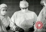Image of operating room surgery New York United States USA, 1948, second 19 stock footage video 65675020858