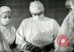 Image of operating room surgery New York United States USA, 1948, second 21 stock footage video 65675020858