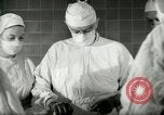 Image of operating room surgery New York United States USA, 1948, second 22 stock footage video 65675020858