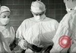 Image of operating room surgery New York United States USA, 1948, second 28 stock footage video 65675020858