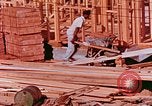 Image of House construction United States USA, 1958, second 5 stock footage video 65675020859