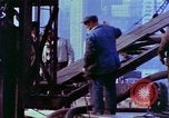 Image of construction New York City USA, 1958, second 36 stock footage video 65675020869