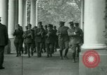 Image of Italian Alpines (Alpini) Washington DC USA, 1918, second 16 stock footage video 65675020881