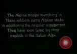 Image of Italian Alpines (Alpini) Washington DC USA, 1918, second 40 stock footage video 65675020881