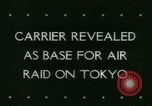 Image of Doolittle Raid Japan, 1942, second 6 stock footage video 65675020885