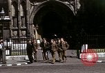 Image of Allied troops in London during World War II London England United Kingdom, 1944, second 46 stock footage video 65675020892