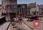 Image of Allies in Cherbourg Cherbourg Normandy France, 1944, second 39 stock footage video 65675020904