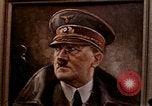 Image of Hitler portrait Cherbourg Normandy France, 1944, second 1 stock footage video 65675020905