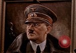 Image of Hitler portrait Cherbourg Normandy France, 1944, second 4 stock footage video 65675020905