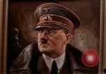 Image of Hitler portrait Cherbourg Normandy France, 1944, second 6 stock footage video 65675020905