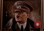 Image of Hitler portrait Cherbourg Normandy France, 1944, second 9 stock footage video 65675020905