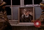 Image of Hitler portrait Cherbourg Normandy France, 1944, second 16 stock footage video 65675020905