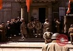 Immagine di Bandiera cerimonia di presentazione Cherbourg Normandia Francia, 1944, secondo 3 filmato di repertorio 65675020906