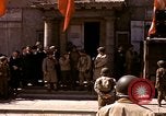 Immagine di Bandiera cerimonia di presentazione Cherbourg Normandia Francia, 1944, secondo 5 filmato di repertorio 65675020906