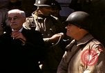 Immagine di Bandiera cerimonia di presentazione Cherbourg Normandia Francia, 1944, secondo 9 filmato di repertorio 65675020906