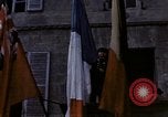 Immagine di Bandiera cerimonia di presentazione Cherbourg Normandia Francia, 1944, secondo 14 filmato di repertorio 65675020906
