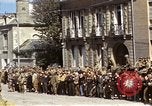 Immagine di Bandiera cerimonia di presentazione Cherbourg Normandia Francia, 1944, secondo 23 filmato di repertorio 65675020906