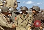 Immagine di Bandiera cerimonia di presentazione Cherbourg Normandia Francia, 1944, secondo 34 filmato di repertorio 65675020906