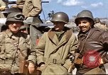Immagine di Bandiera cerimonia di presentazione Cherbourg Normandia Francia, 1944, secondo 37 filmato di repertorio 65675020906