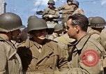 Immagine di Bandiera cerimonia di presentazione Cherbourg Normandia Francia, 1944, secondo 50 filmato di repertorio 65675020906