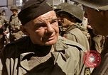 Immagine di Bandiera cerimonia di presentazione Cherbourg Normandia Francia, 1944, secondo 54 filmato di repertorio 65675020906