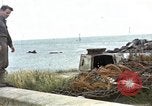 Standbild zerstört deutschen Festungen Granville Frankreich, 1944, aus Sekunde 1 historischem Filmmaterial Videoclip 65675020909