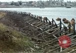 Standbild zerstört deutschen Festungen Granville Frankreich, 1944, aus Sekunde 12 historischem Filmmaterial Videoclip 65675020909