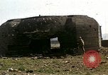 Standbild zerstört deutschen Festungen Granville Frankreich, 1944, aus Sekunde 28 historischem Filmmaterial Videoclip 65675020909