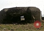 Standbild zerstört deutschen Festungen Granville Frankreich, 1944, aus Sekunde 29 historischem Filmmaterial Videoclip 65675020909