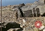 Standbild zerstört deutschen Festungen Granville Frankreich, 1944, aus Sekunde 62 historischem Filmmaterial Videoclip 65675020909