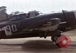 Image of P-47 and P-38 aircraft operating from St.Mere Eglise Saint Mere Eglise France, 1944, second 14 stock footage video 65675020911