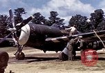 Image of P-47 and P-38 aircraft operating from St.Mere Eglise Saint Mere Eglise France, 1944, second 21 stock footage video 65675020911