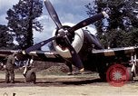 Image of P-47 and P-38 aircraft operating from St.Mere Eglise Saint Mere Eglise France, 1944, second 27 stock footage video 65675020911