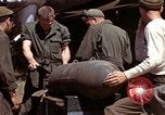 Image of P-47 and P-38 aircraft operating from St.Mere Eglise Saint Mere Eglise France, 1944, second 46 stock footage video 65675020911