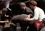 Image of P-47 and P-38 aircraft operating from St.Mere Eglise Saint Mere Eglise France, 1944, second 51 stock footage video 65675020911