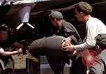 Image of P-47 and P-38 aircraft operating from St.Mere Eglise Saint Mere Eglise France, 1944, second 52 stock footage video 65675020911