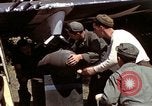 Image of P-47 and P-38 aircraft operating from St.Mere Eglise Saint Mere Eglise France, 1944, second 55 stock footage video 65675020911