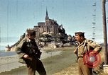 Image of War correspondents visiting Mont Saint Michel and Saint Malo France, 1944, second 28 stock footage video 65675020912