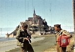 Image of War correspondents visiting Mont Saint Michel and Saint Malo France, 1944, second 31 stock footage video 65675020912