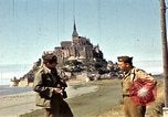 Image of War correspondents visiting Mont Saint Michel and Saint Malo France, 1944, second 32 stock footage video 65675020912