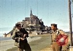 Image of War correspondents visiting Mont Saint Michel and Saint Malo France, 1944, second 34 stock footage video 65675020912
