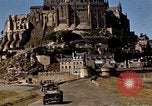 Image of War correspondents visiting Mont Saint Michel and Saint Malo France, 1944, second 39 stock footage video 65675020912
