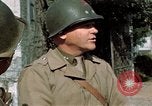 Image of 3rd Armored Division with French children Ardennes France, 1944, second 24 stock footage video 65675020918