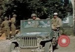 Image of 3rd Armored Division with French children Ardennes France, 1944, second 49 stock footage video 65675020918