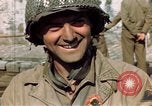 Image of 3rd Armored Division with French children Ardennes France, 1944, second 55 stock footage video 65675020918