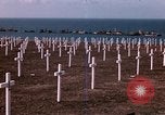Image of First American military cemetery in Normandy Normandy France, 1944, second 18 stock footage video 65675020920