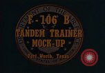 Standbild F-106B Tandem Trainer Fort Worth Texas USA, 1956, aus Sekunde 7 historischem Filmmaterial Videoclip 65675020954