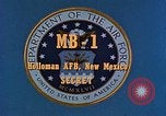 Standbild MB-1 Rakete Holloman Air Force Base New Mexico USA, 1956, aus Sekunde 4 historischem Filmmaterial Videoclip 65675020956